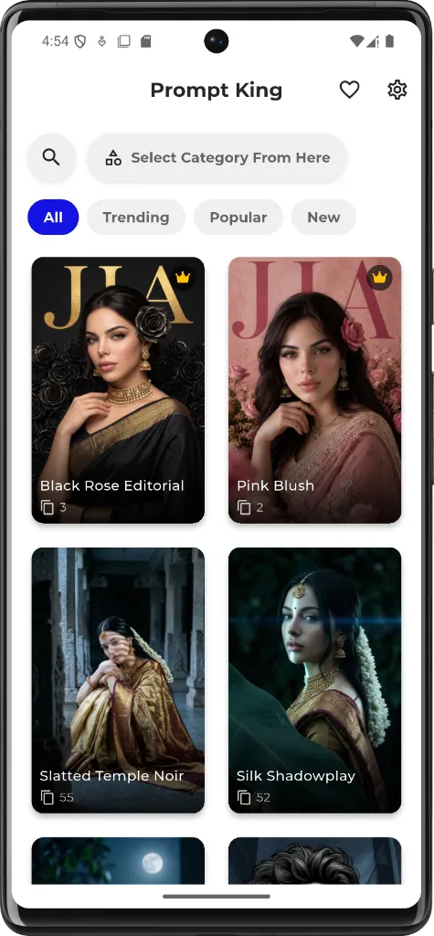 Prompt King: AI Photo Styles screenshot 1